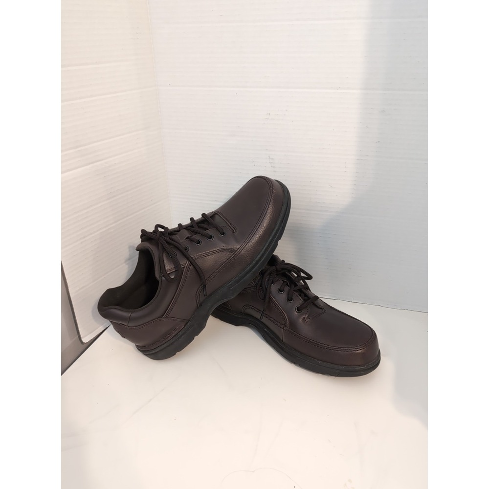 Rockport Men's Leather Shoes Ridgefield Eureka Lace Up‎ Brown Size 11.5